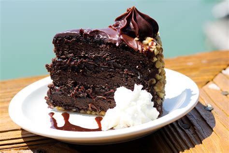 Chocolate Cake - Ainsley's Cafe and Harbor Bar