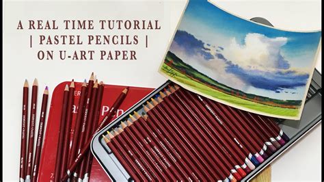 A Real Time Tutorial Using Derwent Pastel Pencils A Thunderhead