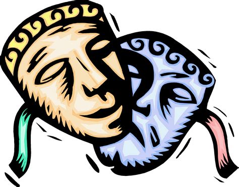 Drama Masks Vector - ClipArt Best