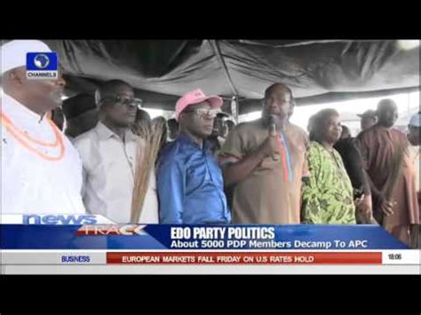 About Pdp Members Decamp To Apc In Edo Youtube