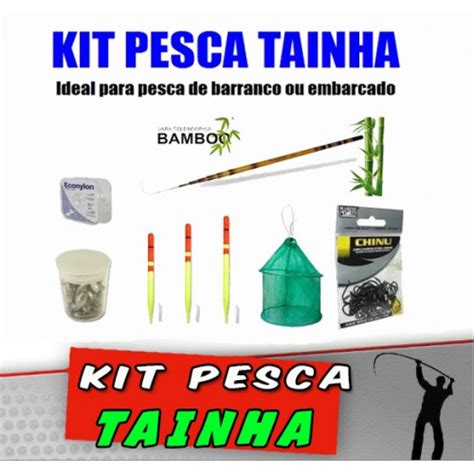 Kit Pesca Tainha Vara Telesc Pica Itens Incluso