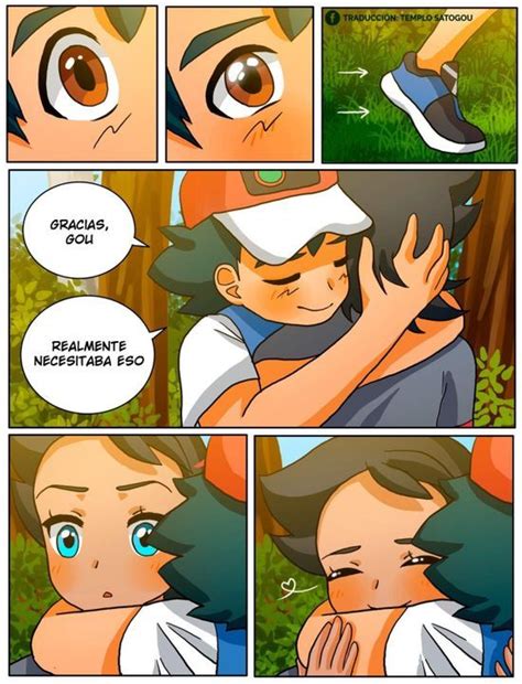 Imágenes robadas SatoGou Mini Comics 3 Goh pokémon Pokemon manga