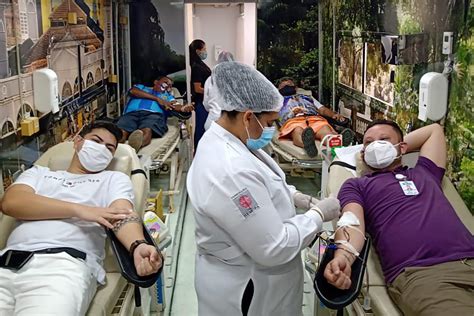 Hemopa Vai Ao Hospital Abelardo Santos E Coleta 150 Bolsas De Sangue