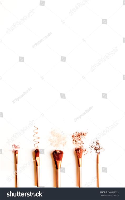 Decorative Cosmetics Nude On White Background Stock Photo 540827329 Shutterstock