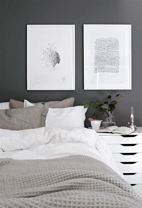 50 Gorgeous Dark Grey Bedrooms Decorating Design Ideas Soverom Design Diy Soverom Hus Innredning