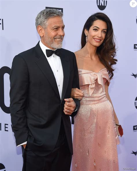 George Clooney Et Sa Femme Amal Clooney People La Soir E Annuelle