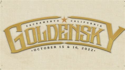 GoldenSky Festival 2022 Lineup - Oct 15 - 16, 2022