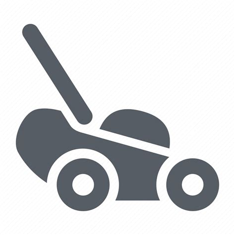 Cut Garden Grass Lawn Mower Tool Icon Download On Iconfinder