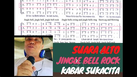 UNTUK LATIHAN JINGLE BELL ROCK KABAR SUKACITA SUARA ALTO Partitur