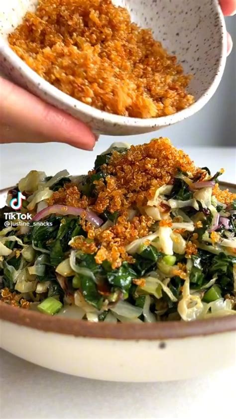 Baked Kale Salad With Crispy Quinoa Artofit