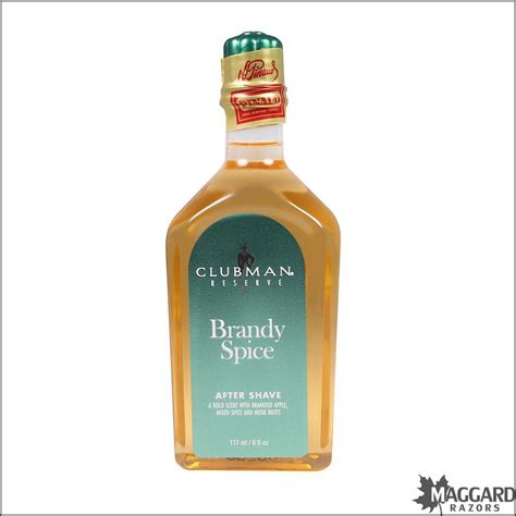 Clubman Pinaud Reserve Brandy Spice Aftershave Lotion, 6oz — Maggard Razors