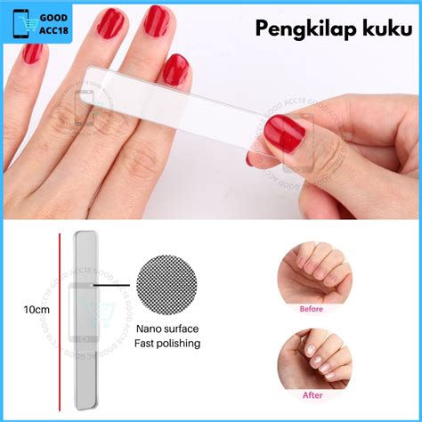 Jual Amplas Kuku Kilap Step Pengkilap Kuku Manicure Kikir Kuku