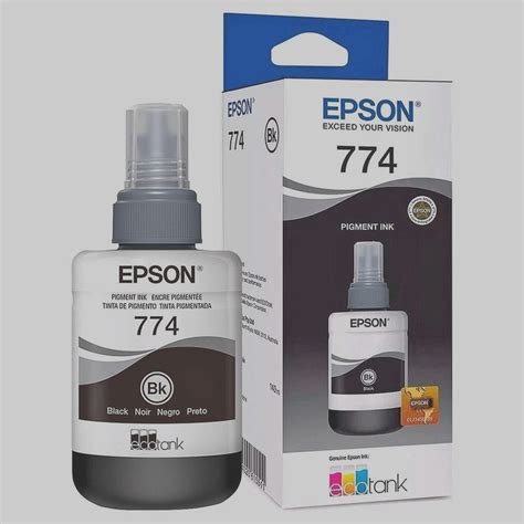 Tinta Epson T T Al Preta Original Para Ecotank L L