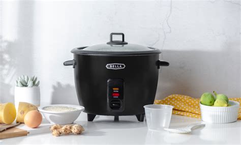 Best Buy Bella 16 Cup Manual Rice Cooker Black 17169