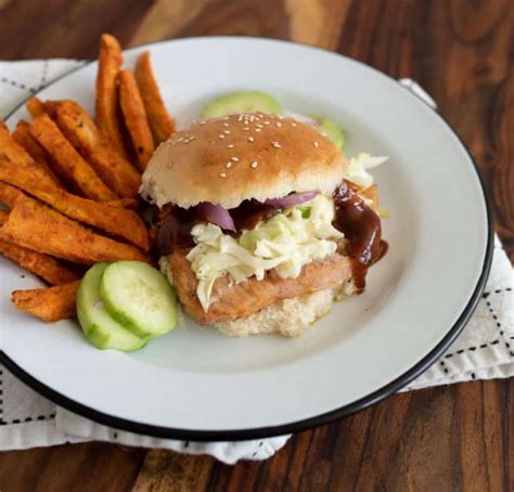 Grilled Pork Chop Sandwiches With 5 Minute Cole Slaw — Bless This Mess