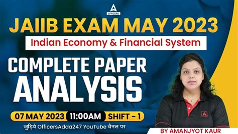 Jaiib Exam Analysis Indian Economy Financial System Ie Ifs