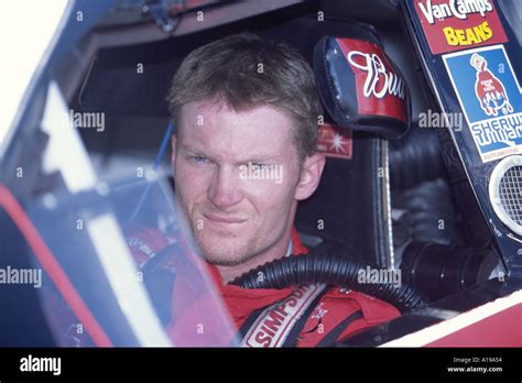 Dale Earnhardt Jr preparing to qualify his Chevy at the Chicagoland ...