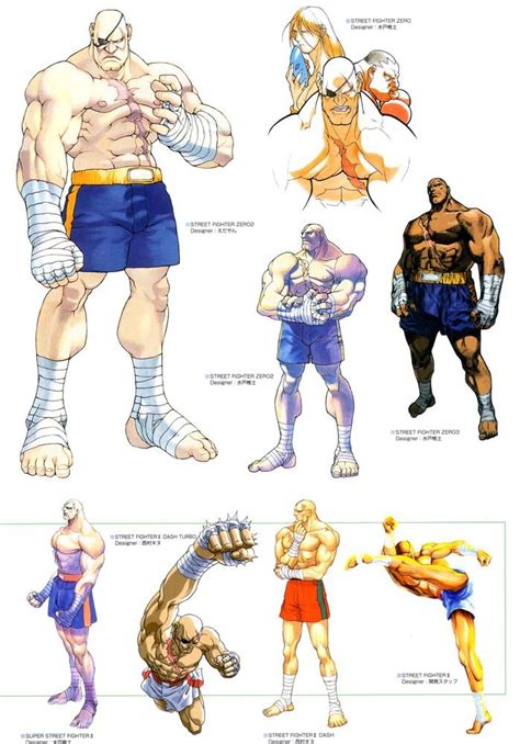 Street Fighter Characters Sagat