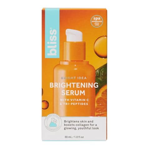 Bliss Bright Idea Vitamin C Tri Peptide Brightening Face Serum For