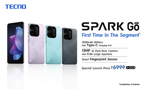 TECNO SPARK GO 2023 Launched In India With A Segment First 5000 MAh