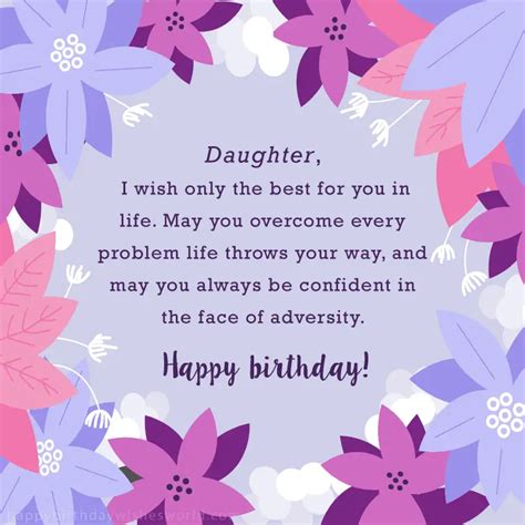 Special Birthday Wishes: Heartfelt Messages For Your Daughter On Her ...