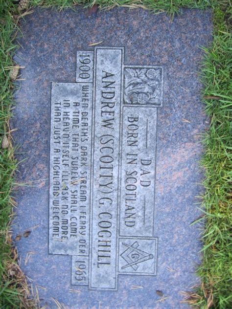 Andrew Gibson Scotty Coghill 1900 1965 Find A Grave Memorial