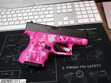 Armslist For Sale Hot Pink Glock 26 Gen3 Sub Compact 9mm Pistol