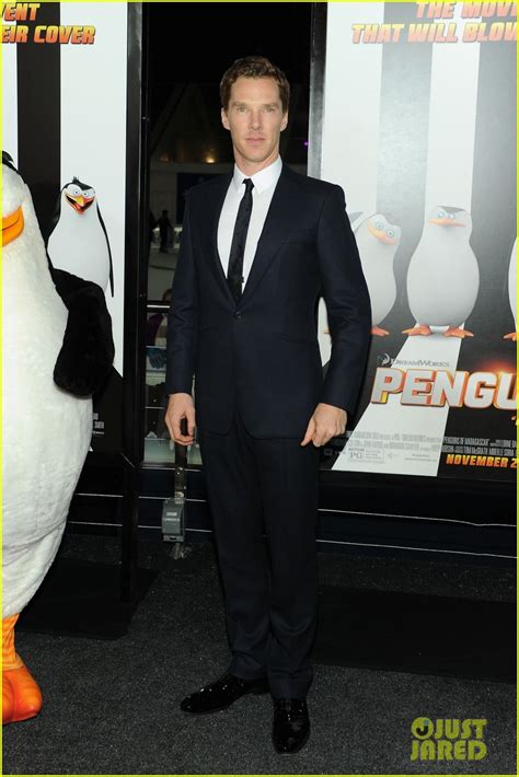 Benedict Cumberbatch Plays Around at the 'Penguins of Madagascar ...