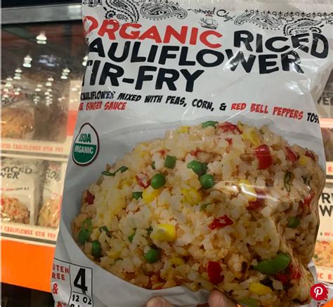 Tattooed Chef Organic Riced Cauliflower Stir Fry For Four