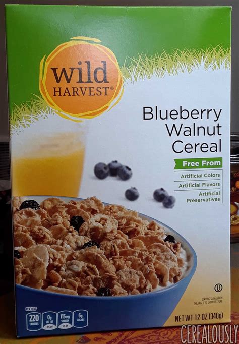 Review: Wild Harvest Blueberry Walnut Cereal - Cerealously