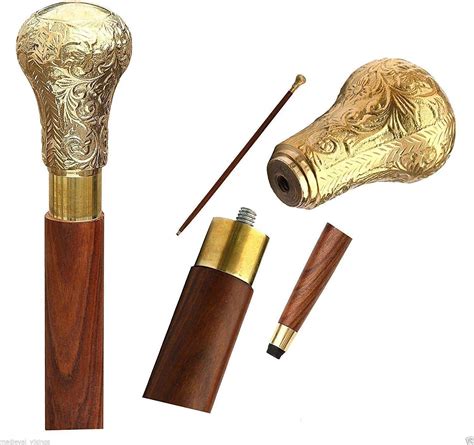 Buy AnNafi Replica Of Bat Masterson Cane Decorative Defense Victorian