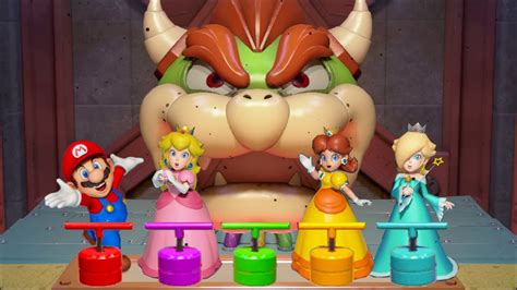 Mario Party Superstars MiniGames Mario Vs Peach Vs Daisy Vs Rosalina