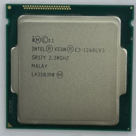 Intel Xeon E3-1268L v3 SR17Y 4C 2.3GHz 8MB 45W LGA1150 : intel-xeon-e3 ...