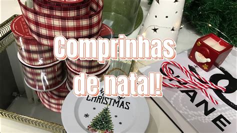 Minhas Comprinhas De Natal Youtube