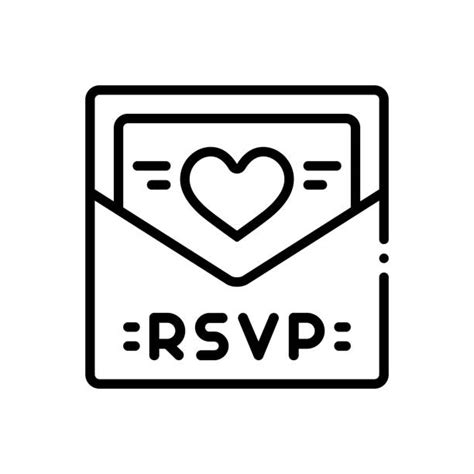 Rsvp Icon Illustrations Royalty Free Vector Graphics And Clip Art Istock