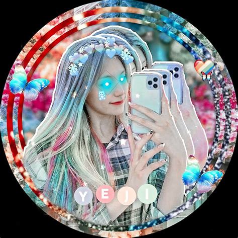 🌈 yeji rainbow theme pfp🌈 itzy pfp | #memidzy_pfp @ragasiya_foodie ...