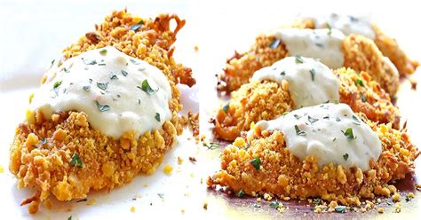 Crispy Cheddar Chicken - Cakescottage