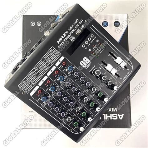 Mixer Ashley Mix 400 Original 4 Channel Bluetooth Lazada Indonesia