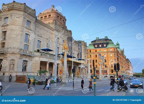 The Royal Dramatic Theater Stockholm Editorial Photo Cartoondealer