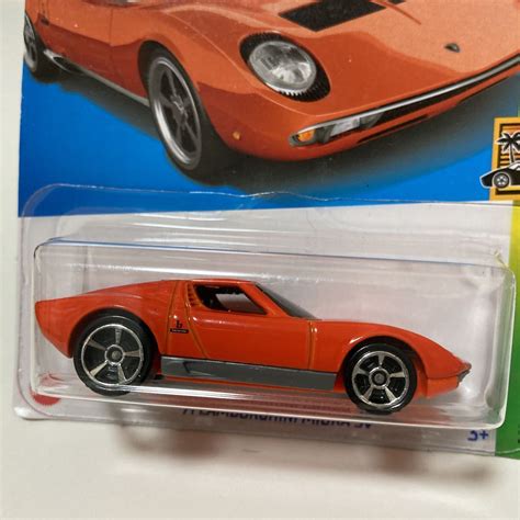 Yahoo Hot Wheels Lamborghini Miura Sv Hw Exotics