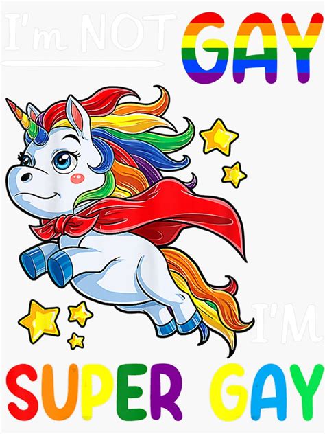 Unicorn Gay Pride Super Retro Lgbtq Flag Ally Lgbt Rainbow Sticker By Peelertiptondxa Redbubble