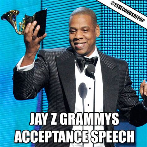 Jay Z 2014 Grammys Acceptance Speech | @15secondsofpop