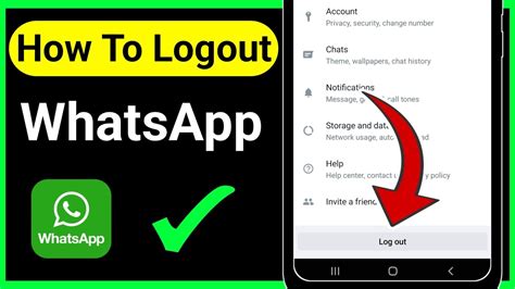 How To Logout Whatsapp Account Android Ios How To Logout Whatsapp