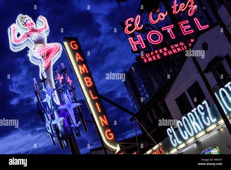 Neon Signs of Las Vegas, Nevada. USA Stock Photo - Alamy