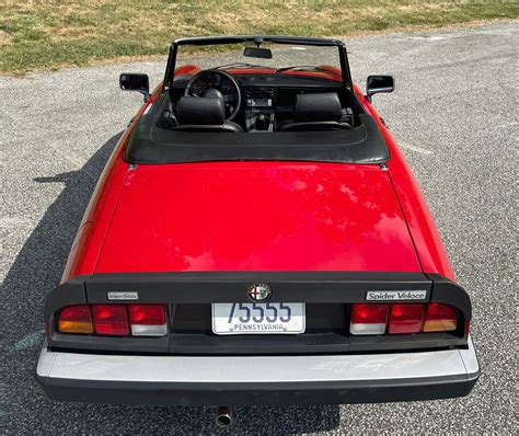 Alfa Romeo Spider Veloce Connors Motorcar Company