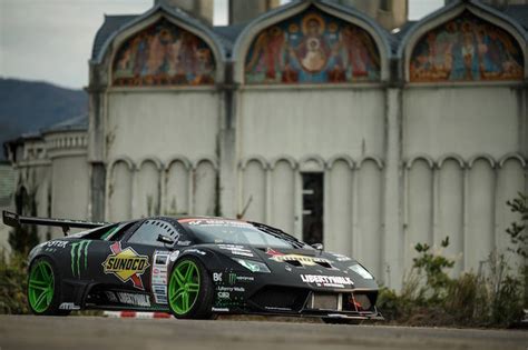 Battledrift Lamborghini Murcielago Daigo Saito Ford Mustang Vaughn