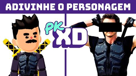 DESAFIO ADIVINHE O PERSONAGEM 7 PK XD Mega Quiz YouTube