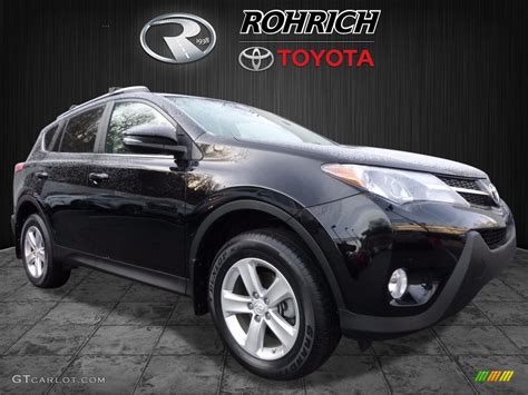 2014 Black Toyota Rav4 Xle Awd 119281480 Photo 1 Car