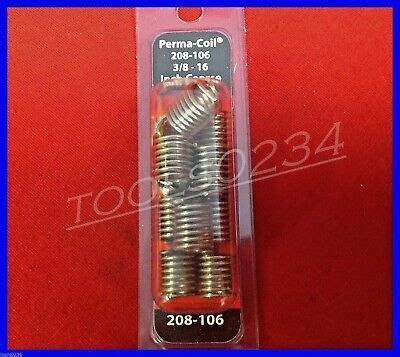 Nc Thread Repair Inserts Perma Coil Fits Heli Pack Of