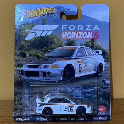 Jual Hot Wheels Premium Mitsubishi Lancer Evolution VI Forza Horizon 5 Shopee Indonesia